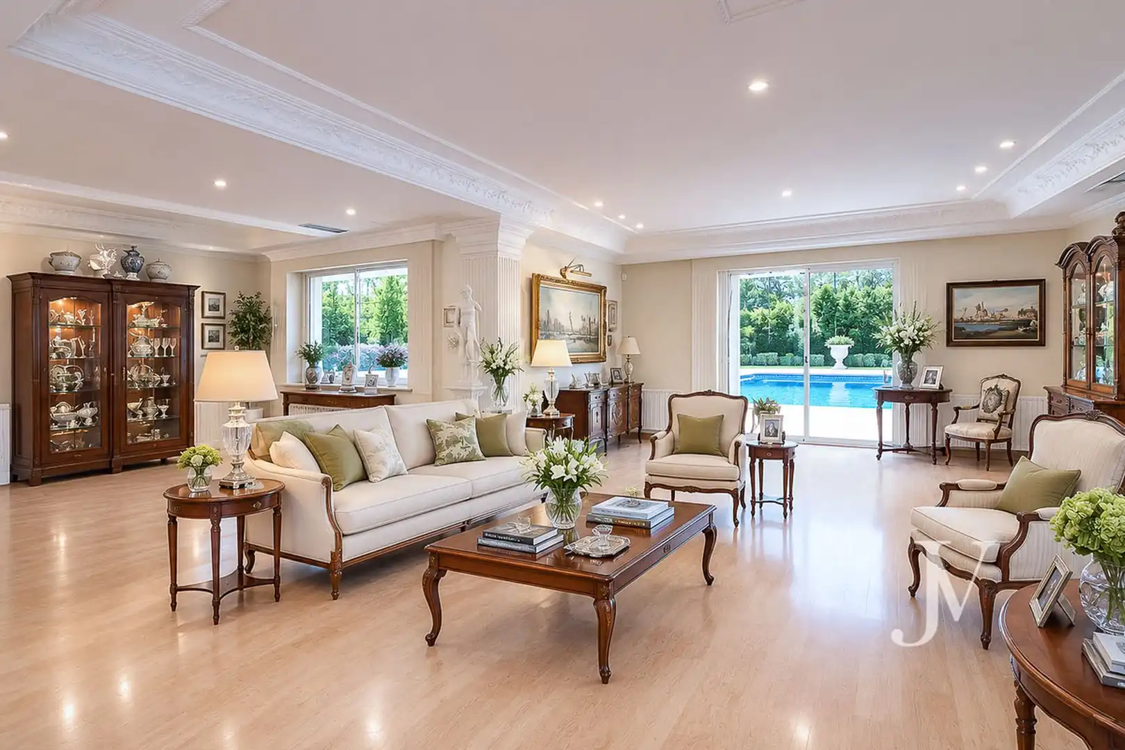 Sala de estar de Casa o chalet en venta en Madrid con Aire acondicionado, Calefacción y Jardín privado