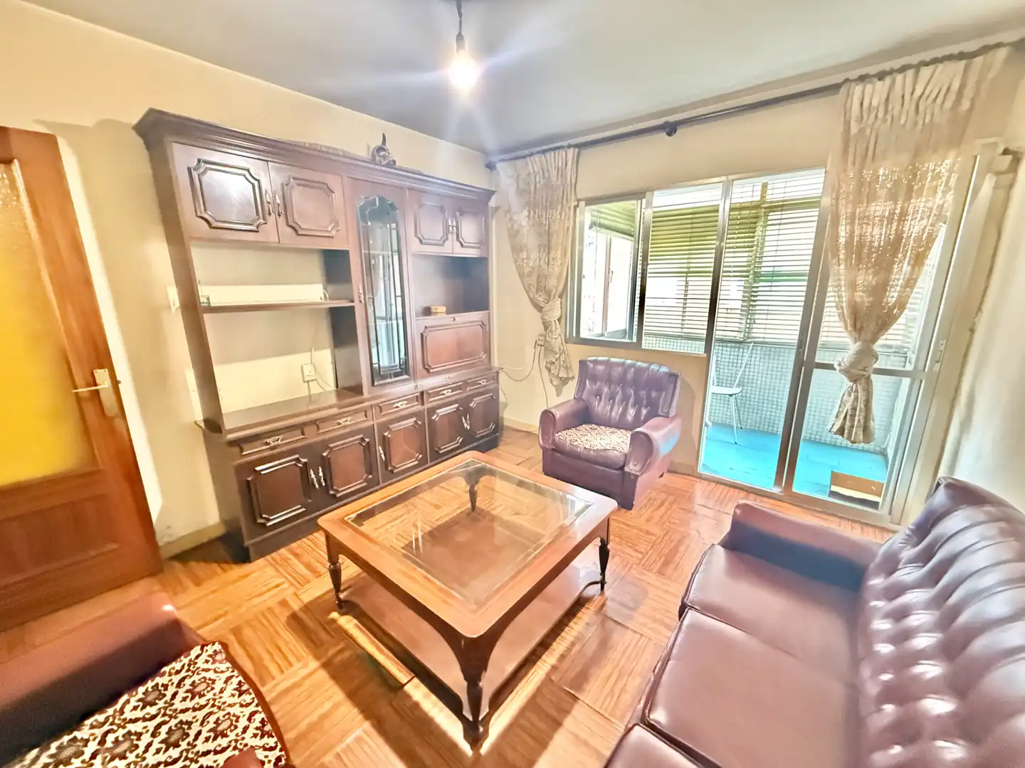 Sala de estar de Piso en venta en Palencia con Calefacción, Terraza y Trastero