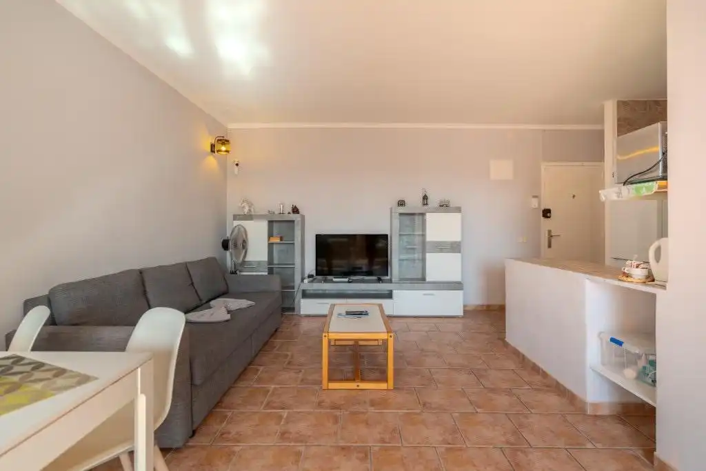 Wohnzimmer von Wohnungen zum Verkauf in Arona mit Privatgarten, Terrasse und Möbliert