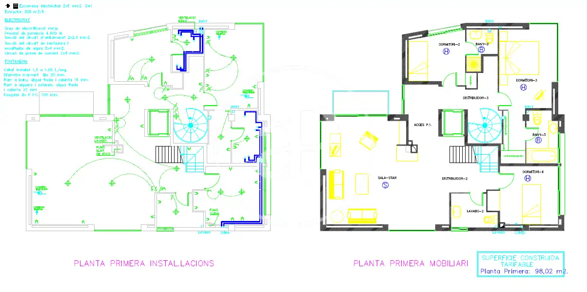 Houses for sale in Sant Just Desvern  with Air Conditioner, Heating and Private garden