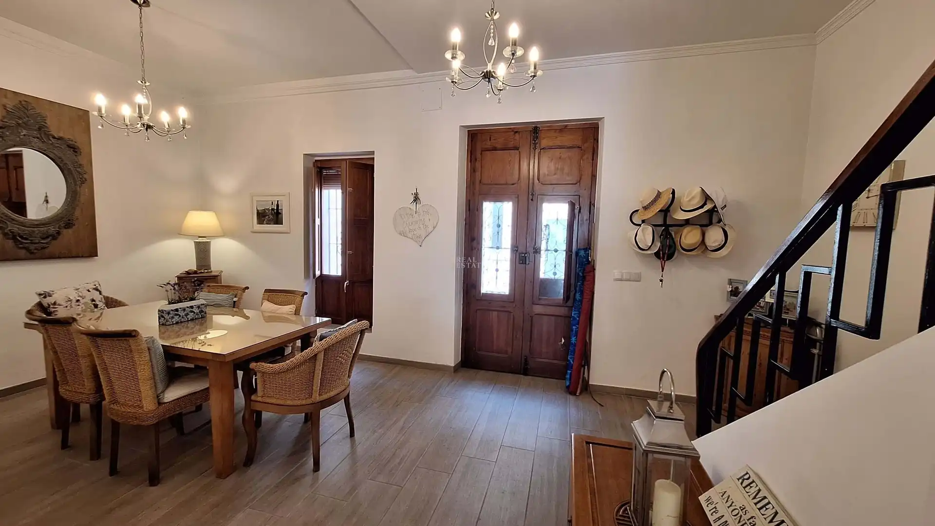 Menjador de Casa adosada en venda en Orba amb Aire condicionat, Calefacció i Terrassa