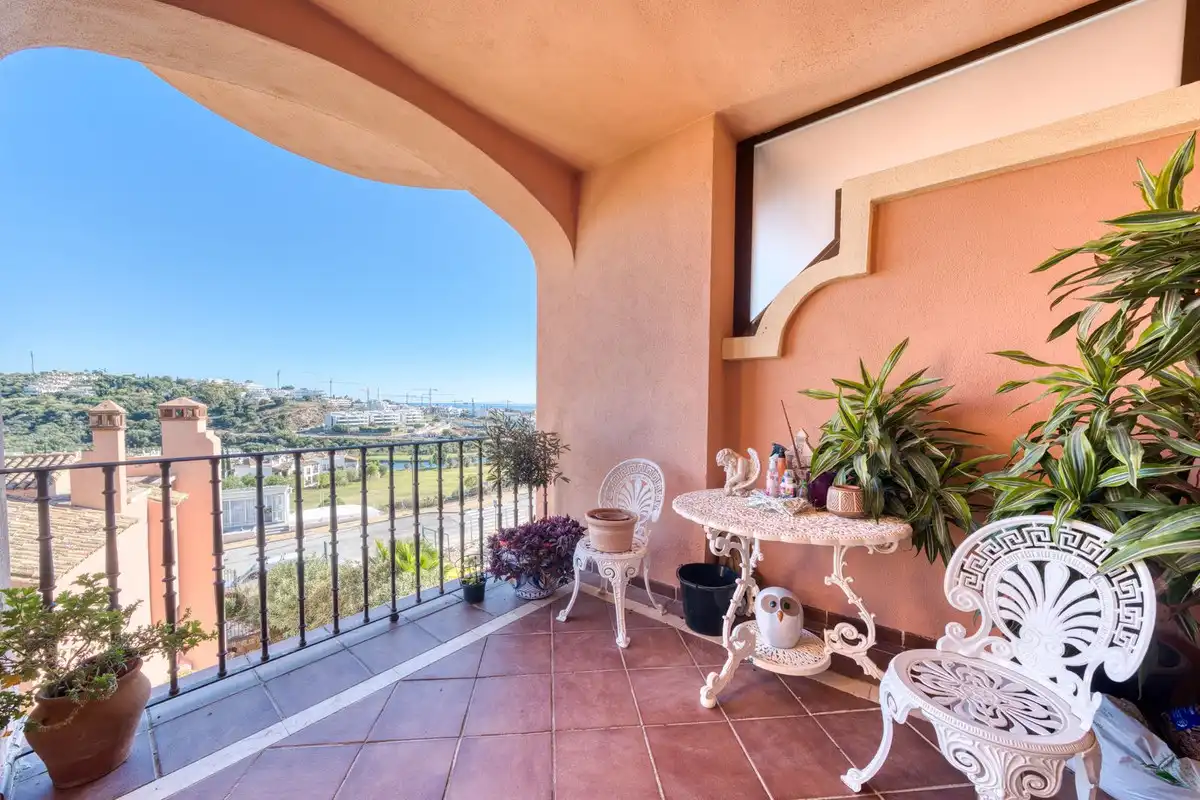 Terraza de Casa adosada en venta en Estepona con Aire acondicionado, Terraza y Piscina comunitaria