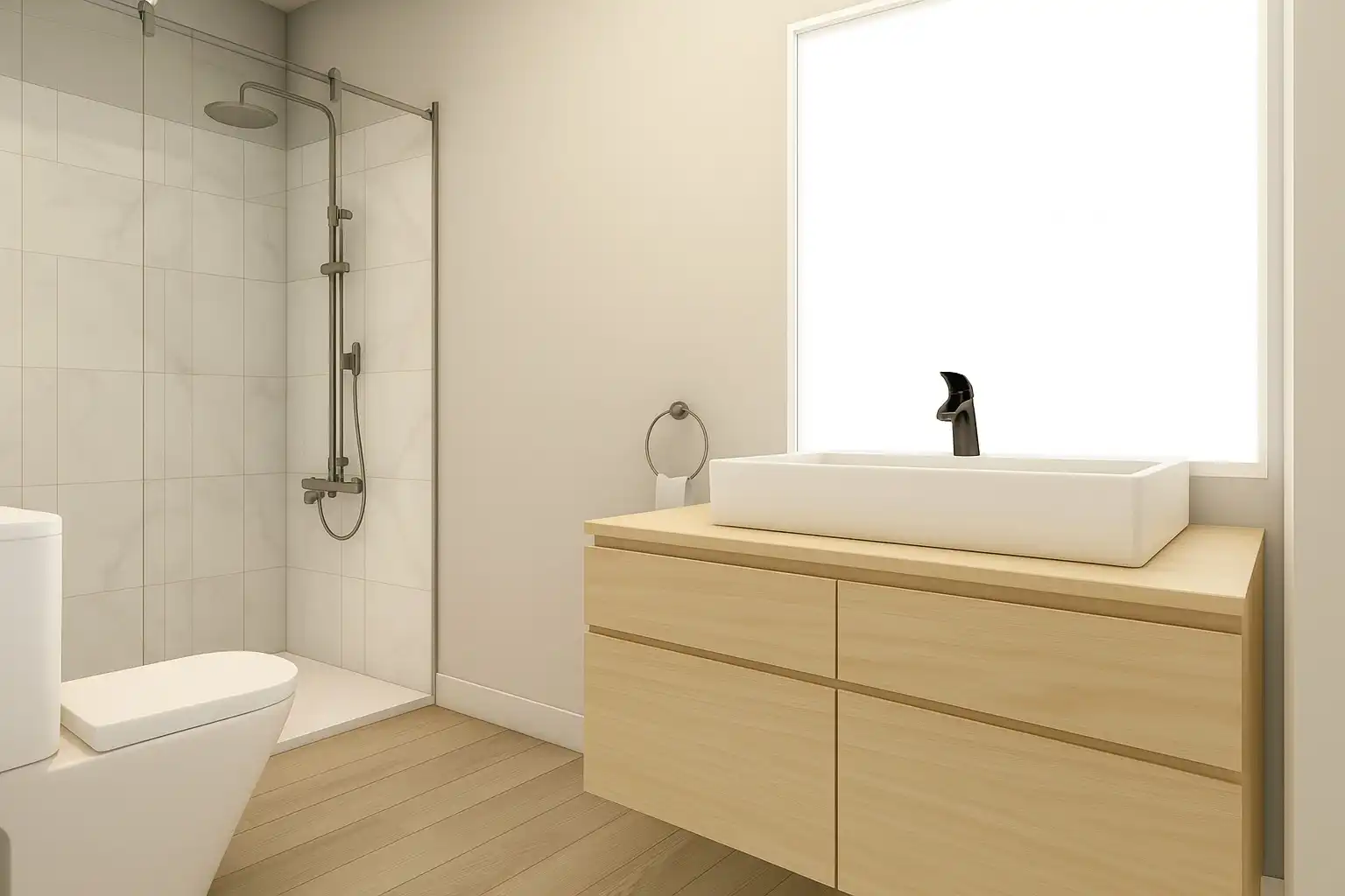 Baño de Apartamento en venta en Madrid con Calefacción, Amueblado y Horno
