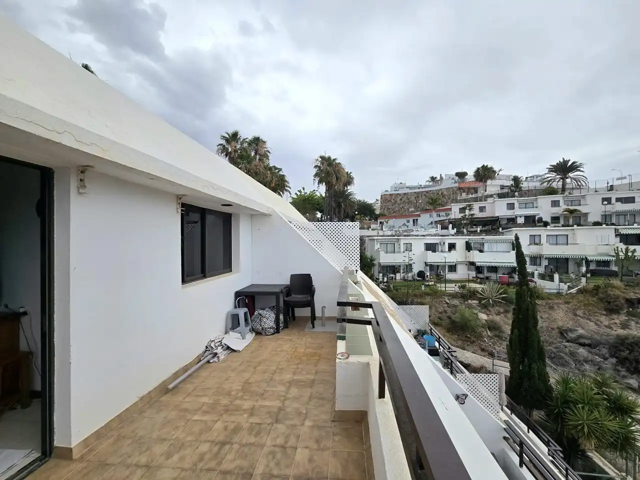 Terrasse von Wohnungen zum Verkauf in Mogán mit Terrasse, Möbliert und Balkon