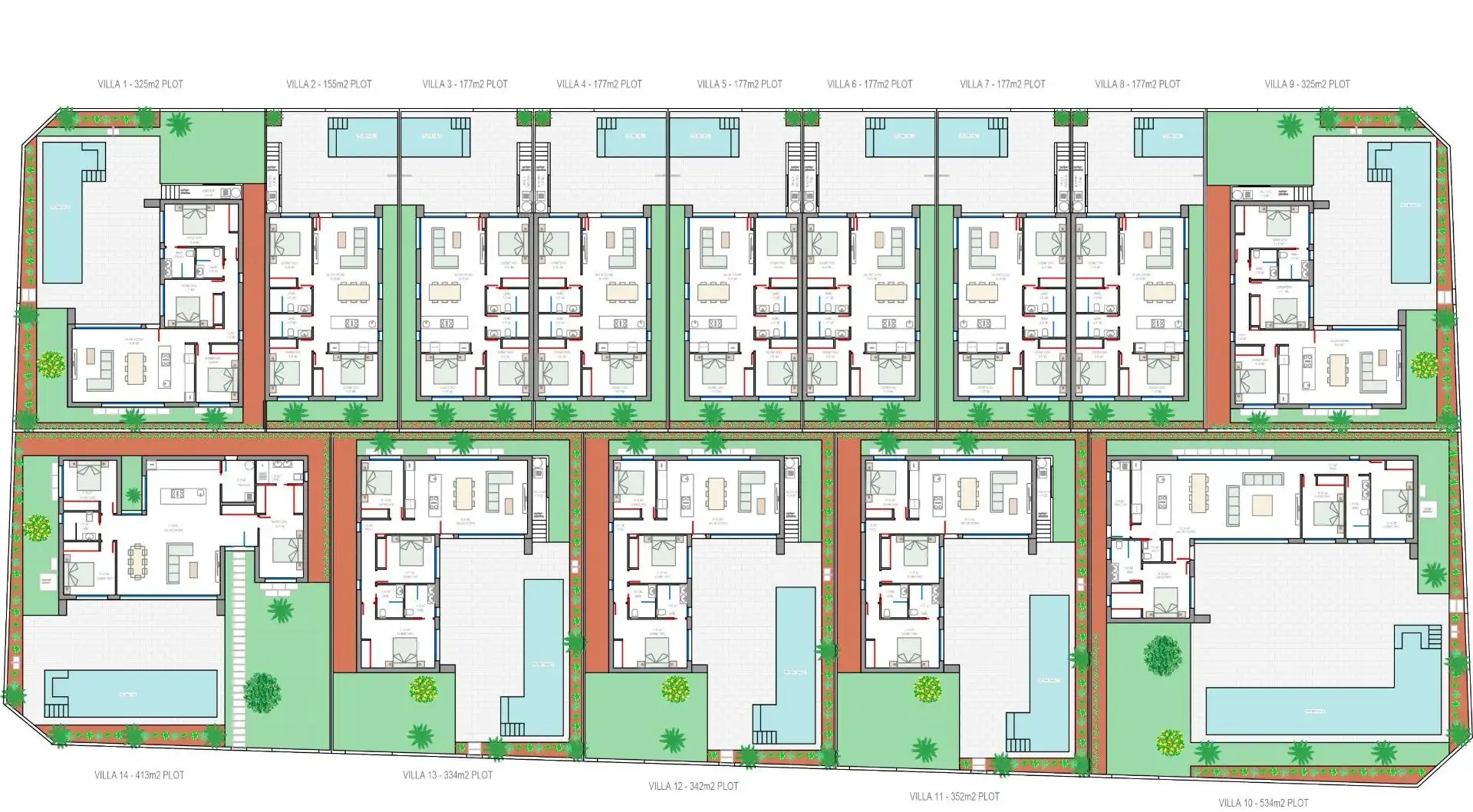 Doppelhaushälfte mit Pool zum Verkauf in San Javier ciudad, imagen 16
