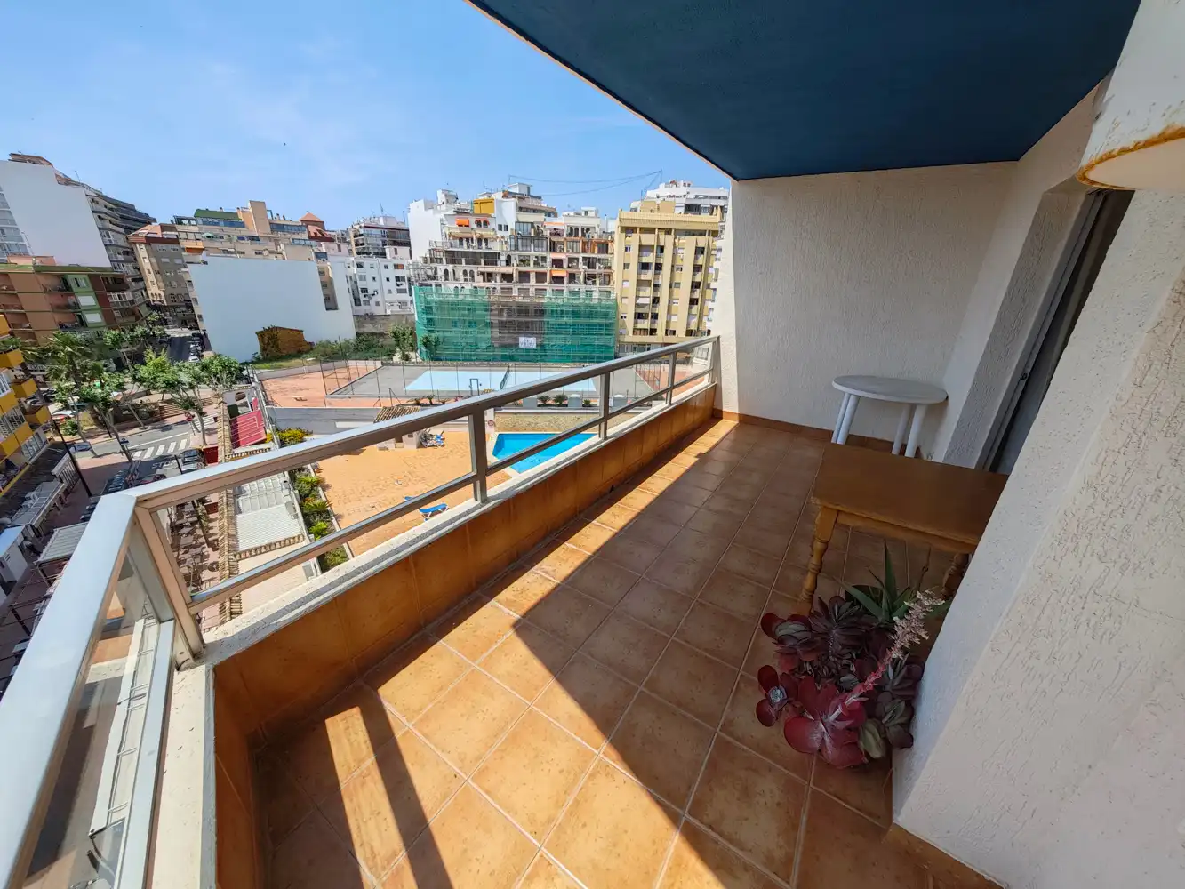 Balcony of Flat for sale in Calpe / Calp  with Terrace, Furnished and Oven