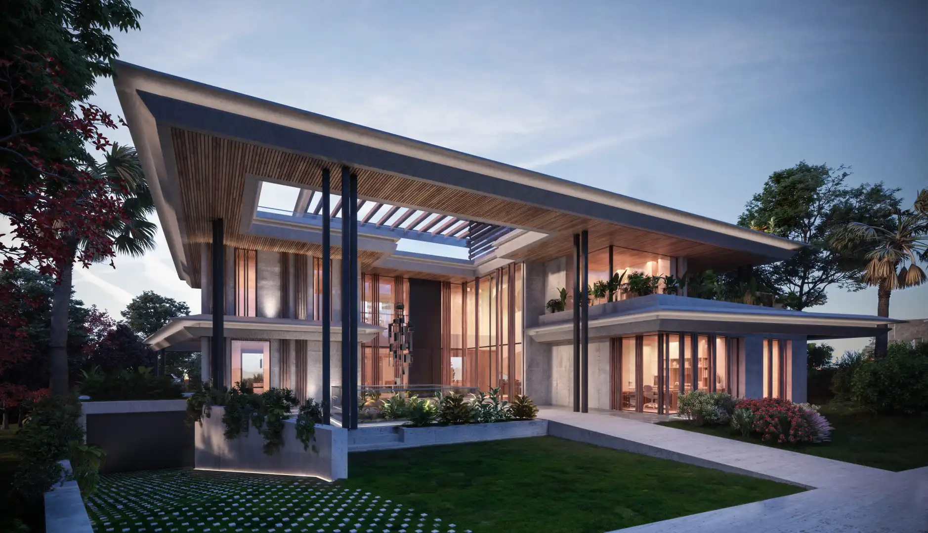 Exterior view of Houses for sale in Marbella  with Air Conditioner, Private garden and Terrace