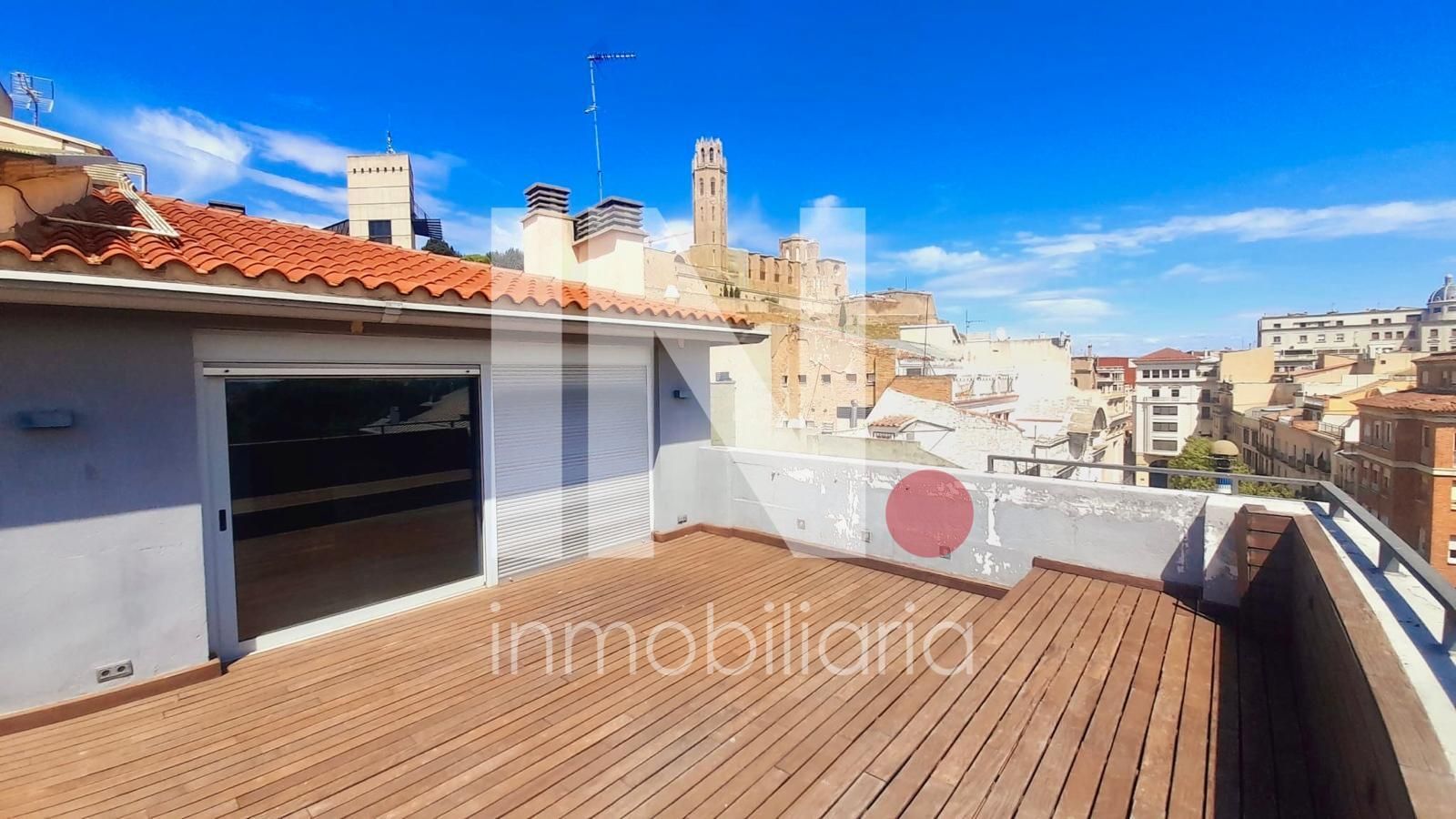 Terraza de Ático en venta en  Lleida Capital con Calefacción