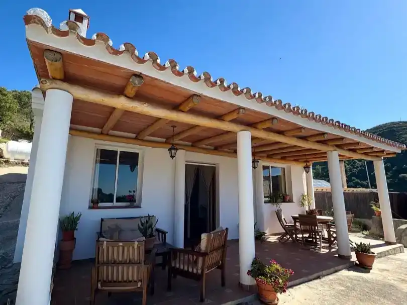 Terraza de Finca rústica en venta en Altos de Estepona