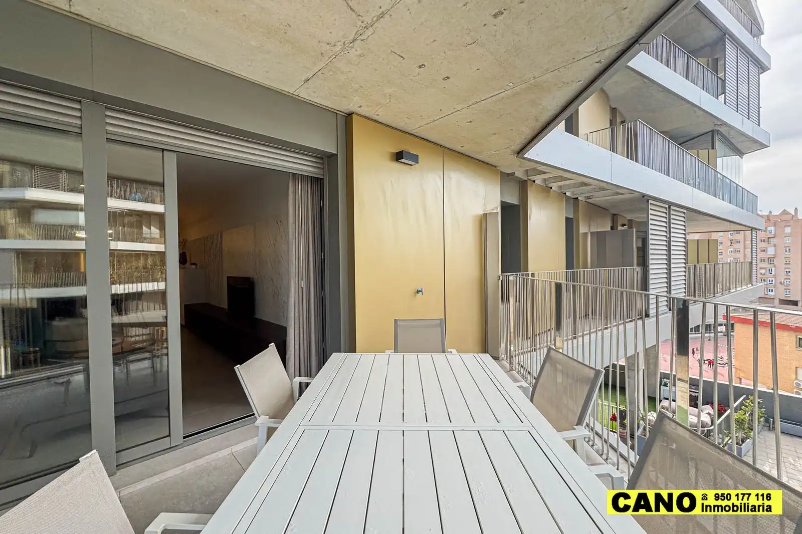 Terrace of Flat for sale in Almería  with Terrace, Storage room and Swimming Pool
