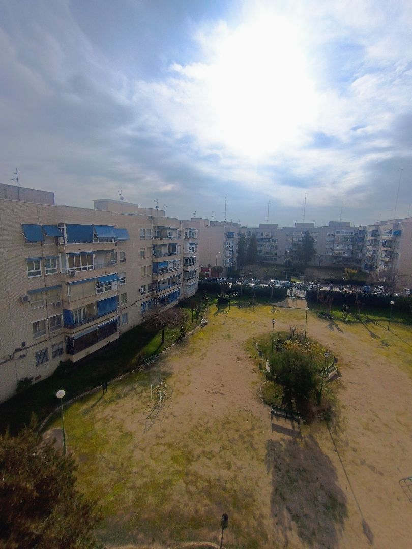 Exterior view of Flat for sale in San Fernando de Henares  with Parquet flooring and Terrace