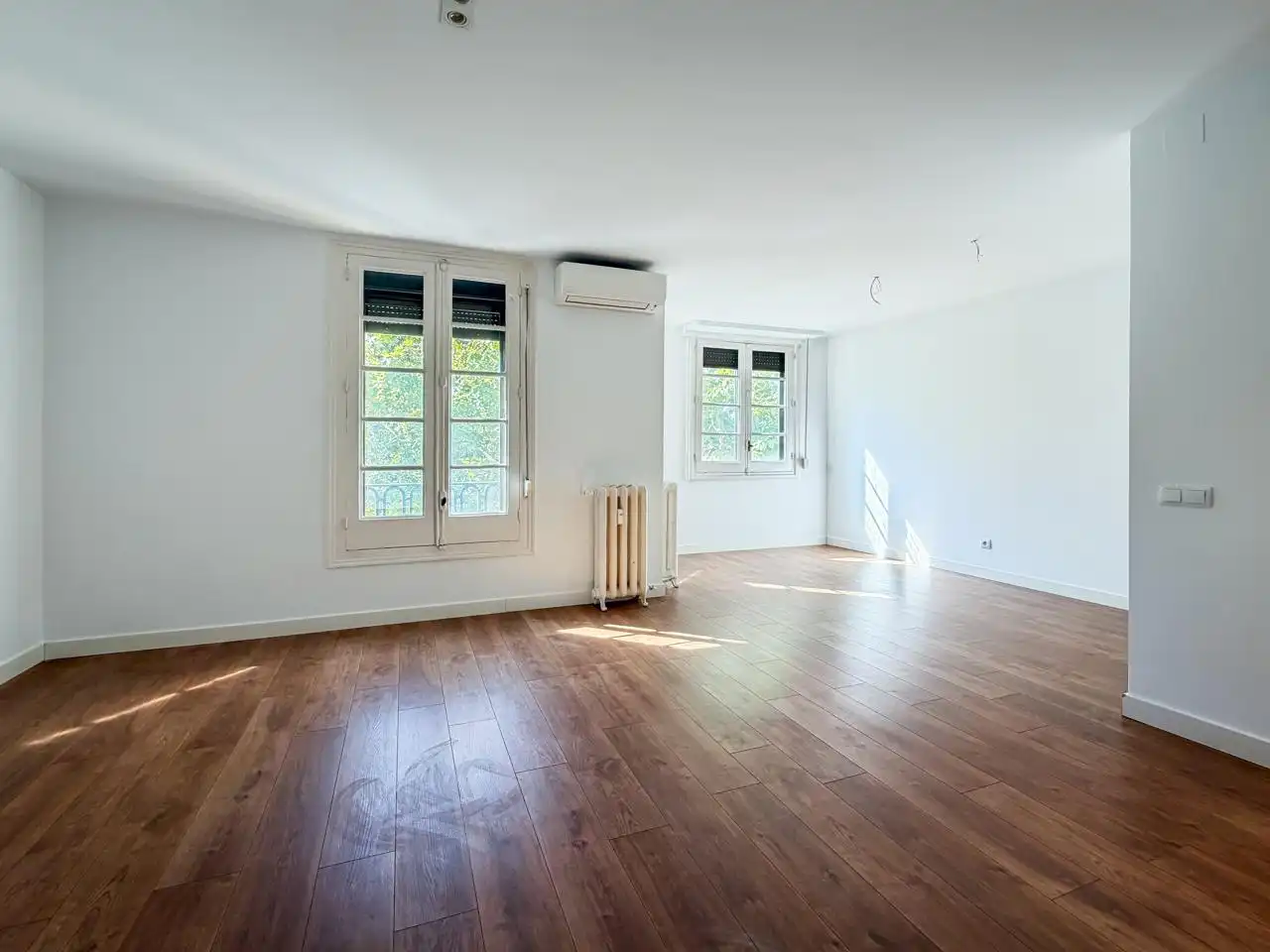 Wohnzimmer von Wohnung zur Miete in Madrid mit Klimaanlage und Heizung