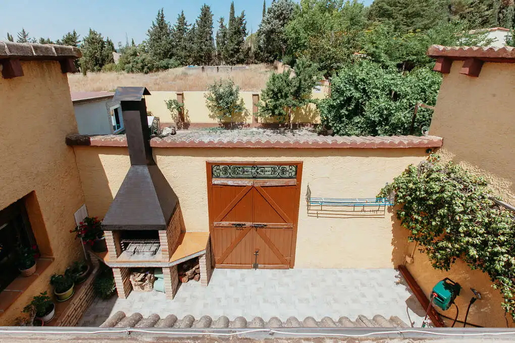 Terraza de Casa o chalet en venta en Lupiñén-Ortilla con Aire acondicionado, Calefacción y Jardín privado