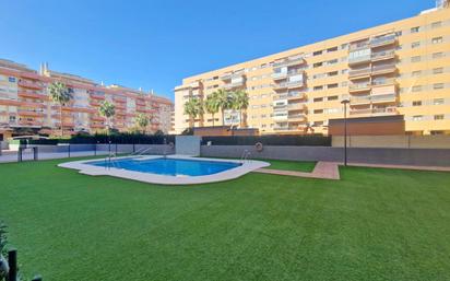 Swimming pool of Flat for sale in Málaga Capital  with Air Conditioner, Heating and Private garden