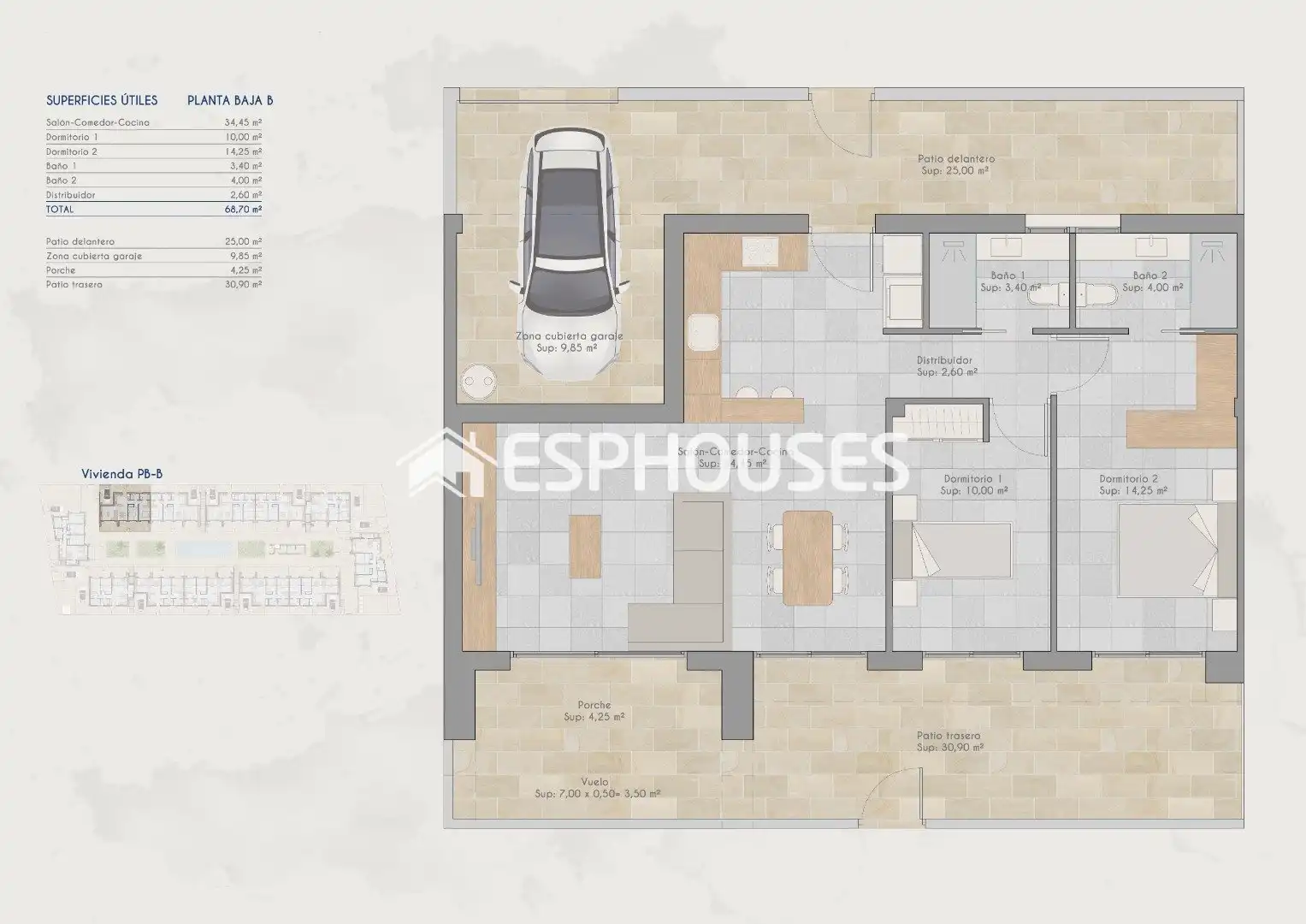 Ground floor for sale in Torre-Pacheco  with Air Conditioner, Terrace and Balcony