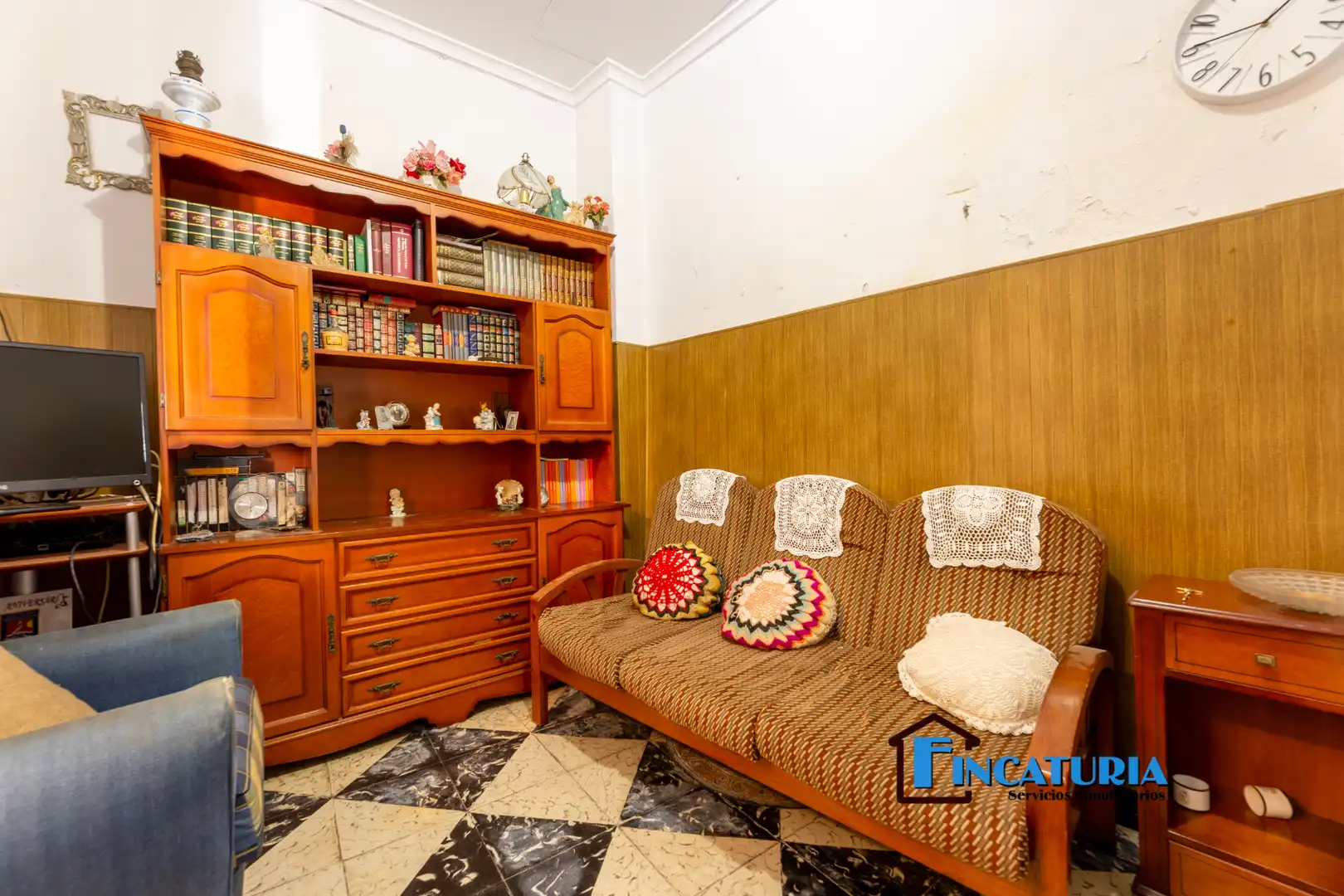 Sala de estar de Casa o chalet en venta en Chilches / Xilxes con Terraza y Amueblado
