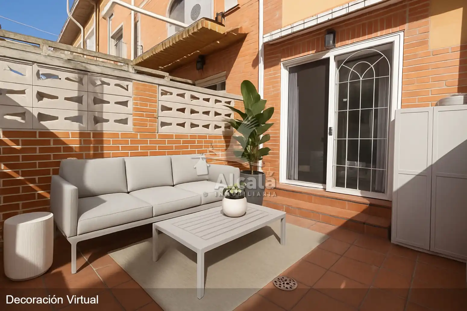 Terrassa de Casa o xalet en venda en Villanueva de la Torre amb Calefacció i Jardí privat