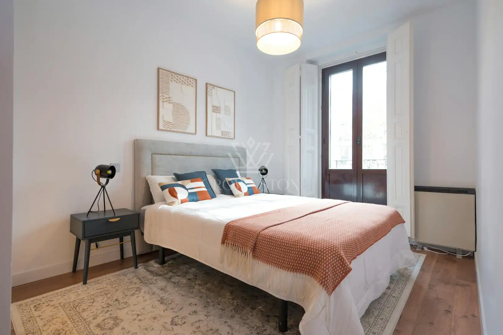 Habitación de Piso para compartir en Madrid con Aire acondicionado, Calefacción y Amueblado