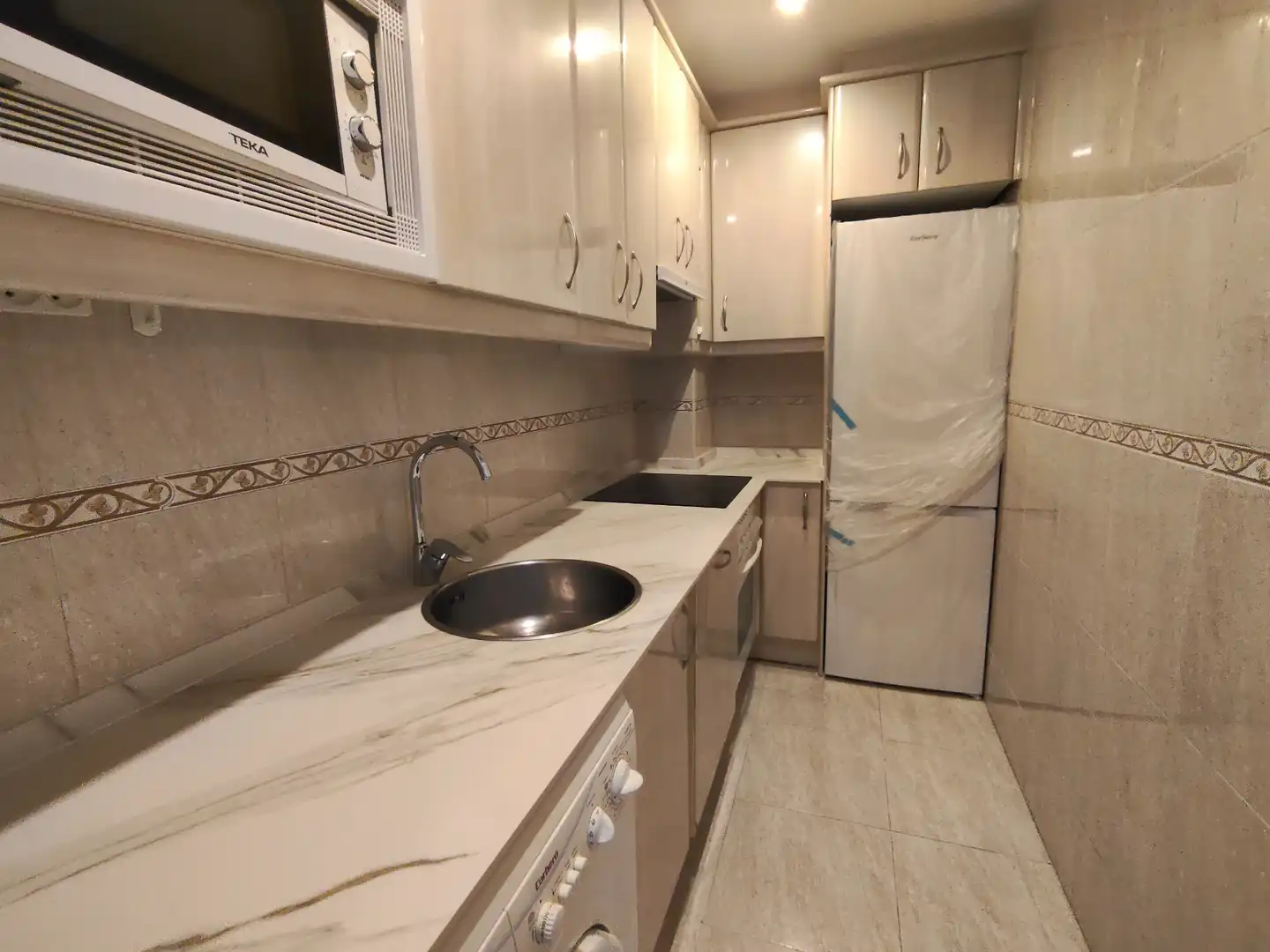 Kitchen of Apartments for rent in Madrid  with Air Conditioner, Heating and Furnished
