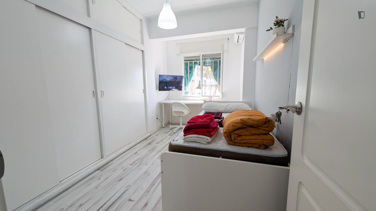 Bedroom of Apartment to share in  Córdoba Capital  with Air Conditioner, Heating and Furnished