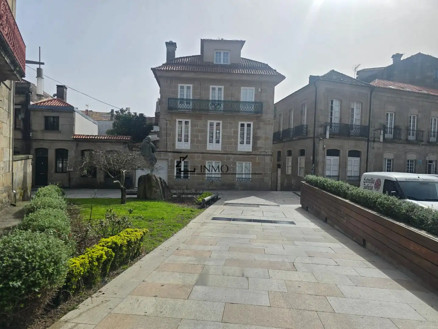 Vista exterior de Casa adosada en venda en Pontevedra Capital 