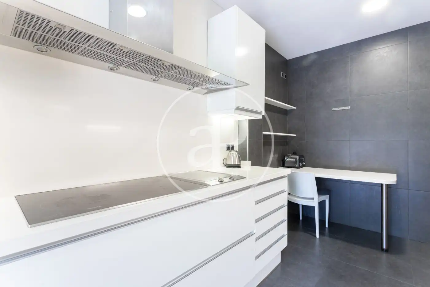 Kitchen of Detached homes for rent in Barcelona  with Air Conditioner, Heating and Private garden