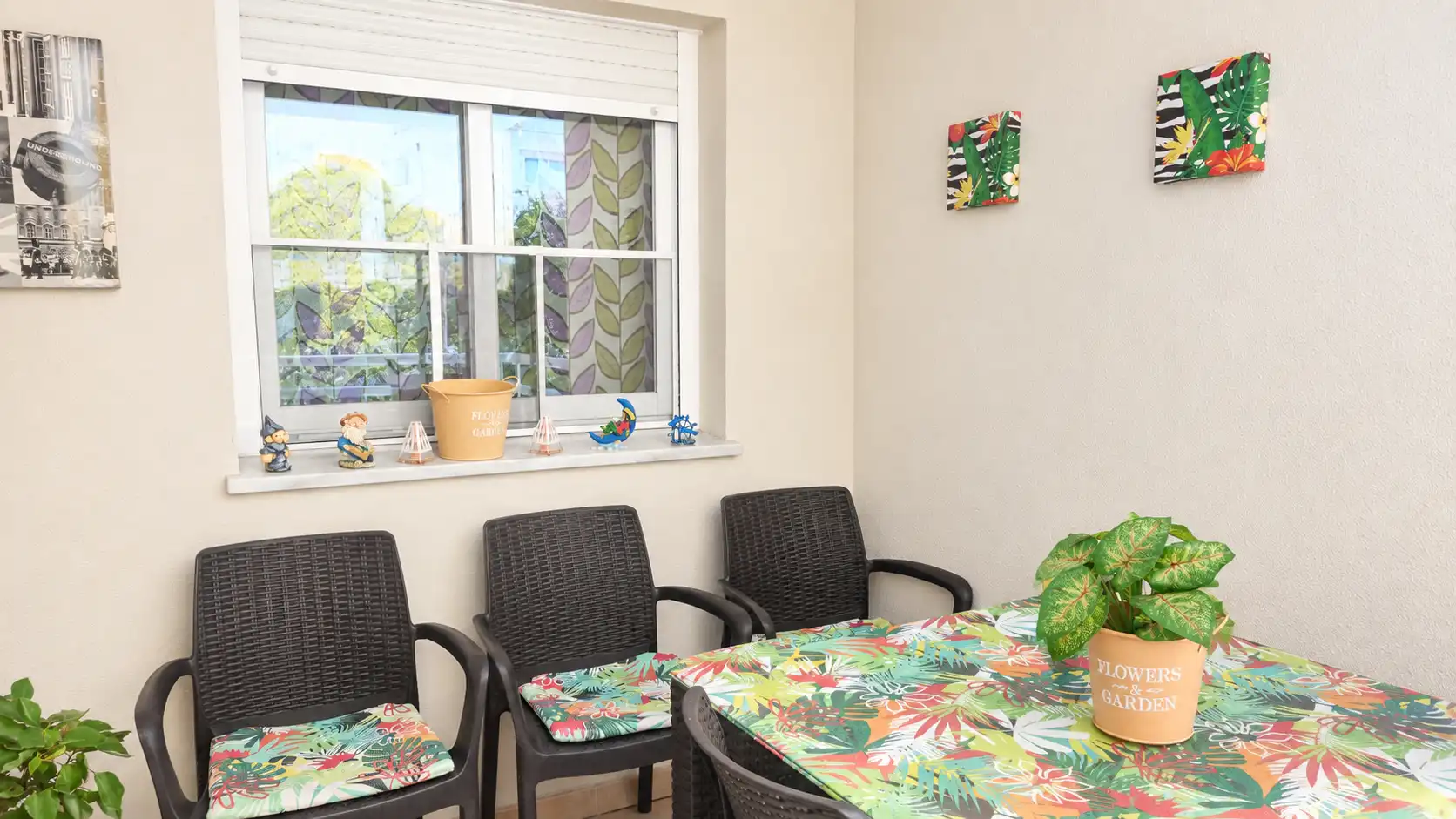 Terraza de Piso en venta en Rincón de la Victoria con Jardín privado, Horno y Lavadora
