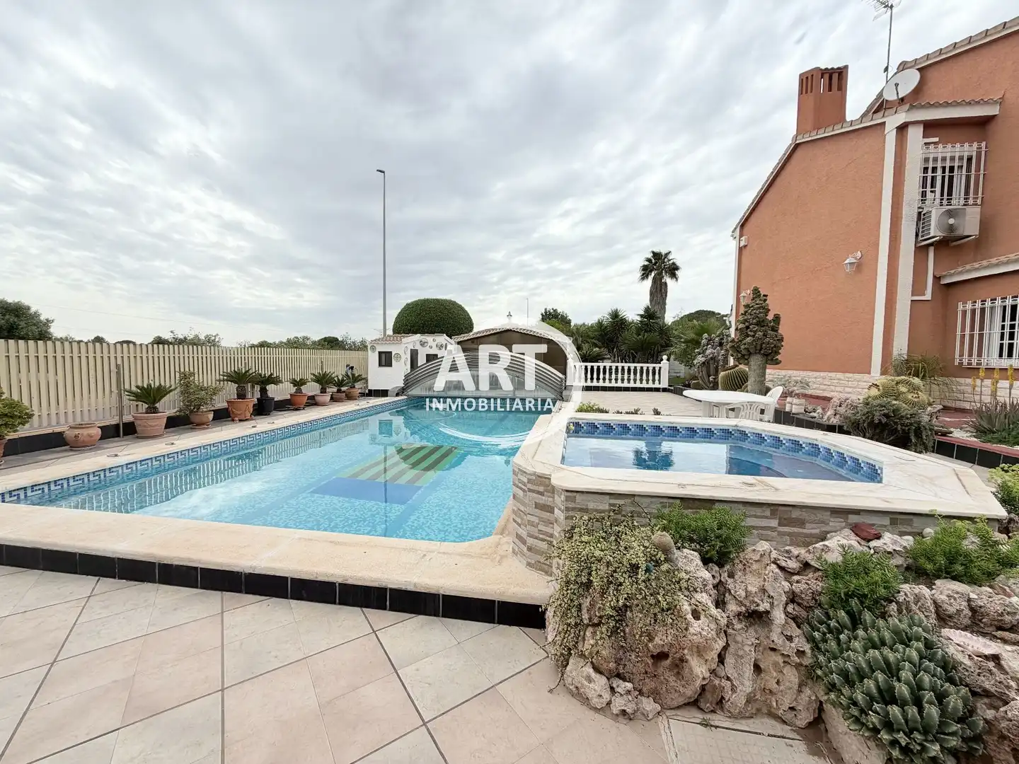 Garden of Houses for sale in San Antonio de Benagéber  with Air Conditioner, Heating and Private garden