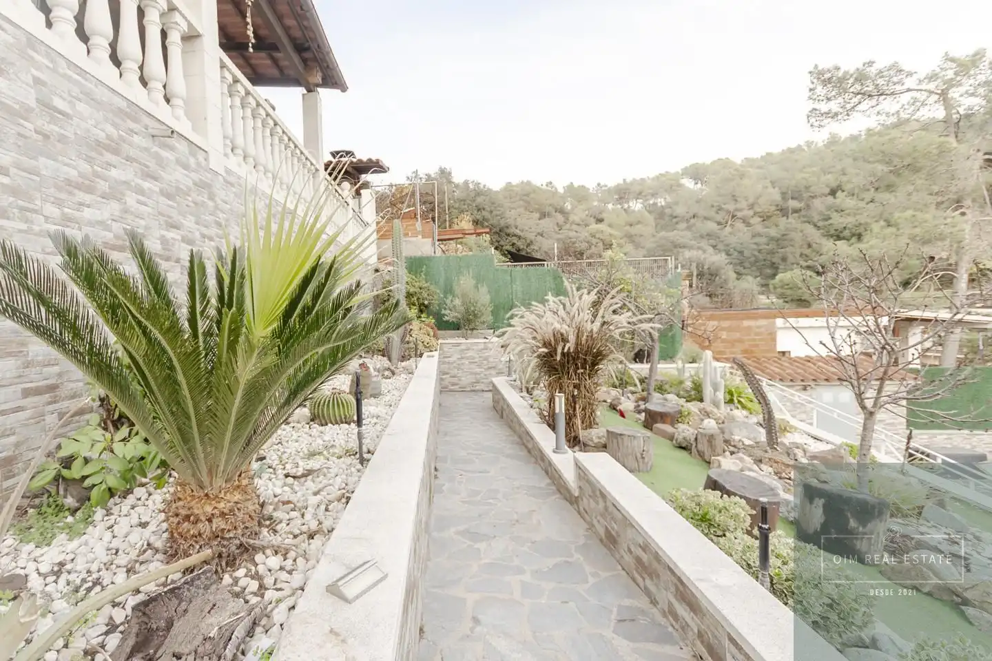 Terraza de Casa o chalet en venta en Molins de Rei con Jardín privado, Terraza y Piscina
