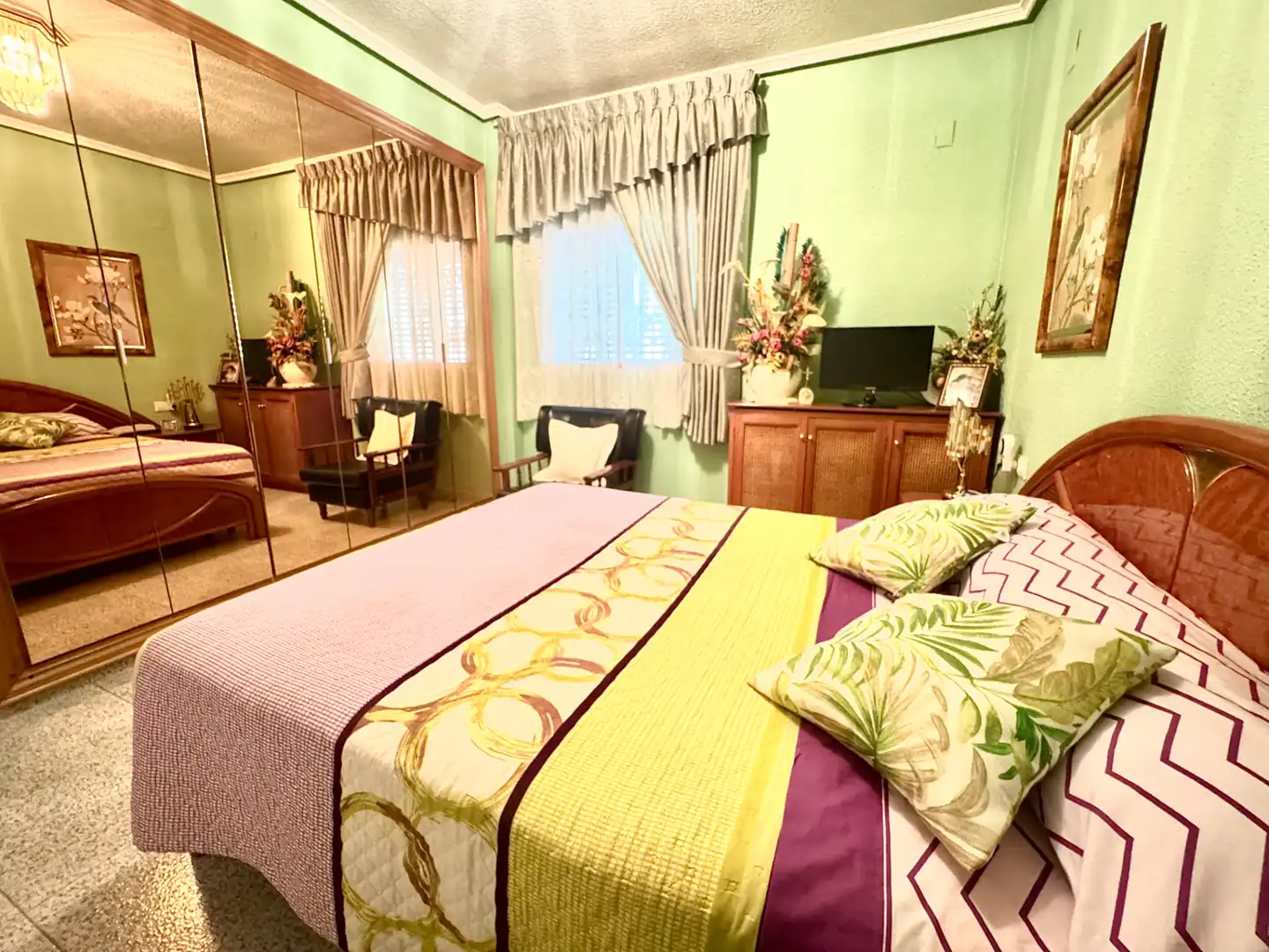 Habitación de Casa o chalet en venta en Moncada con Aire acondicionado, Jardín privado y Terraza