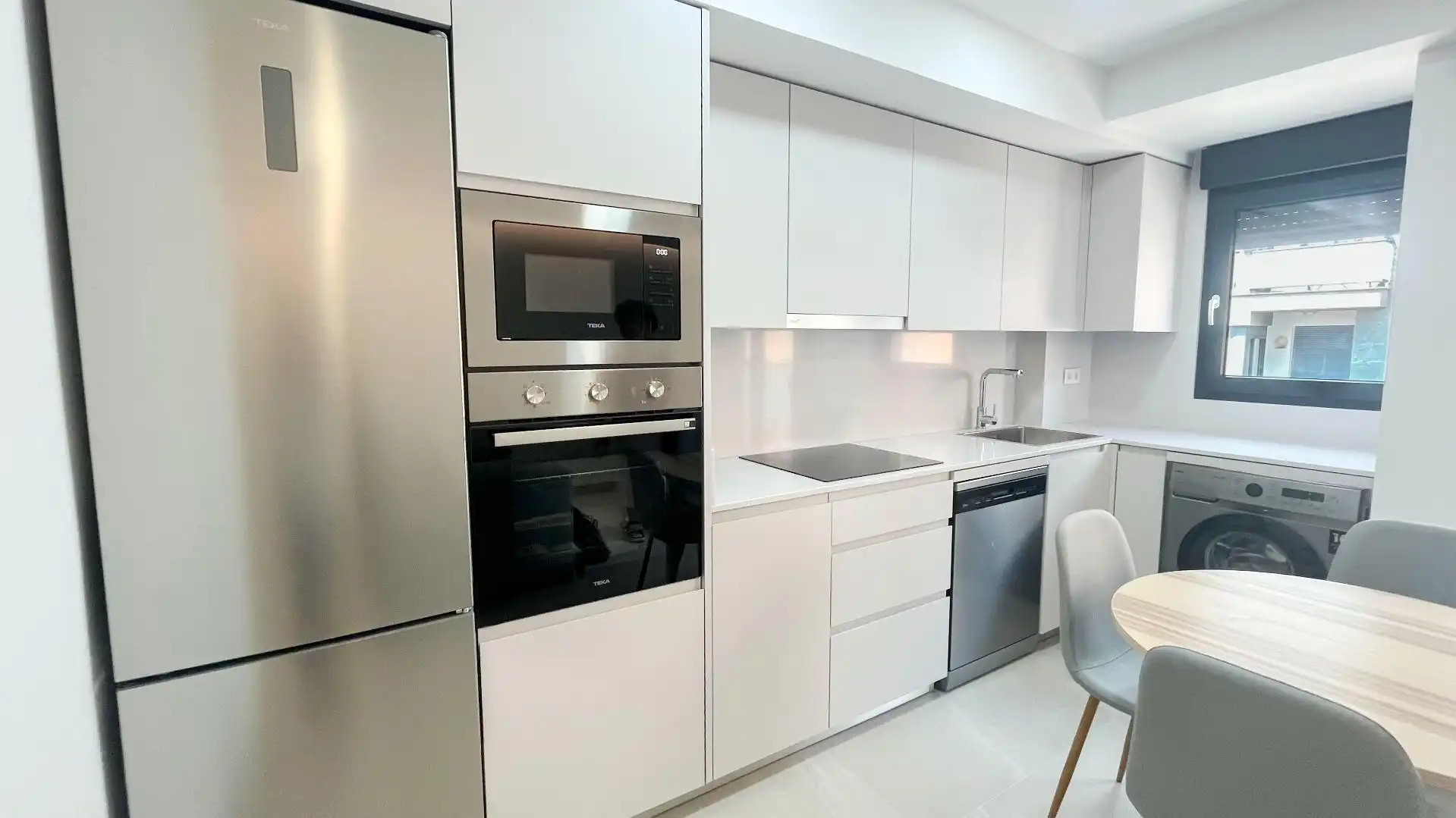 Kitchen of Flat for rent in La Vall d'Uixó  with Air Conditioner, Heating and Storage room