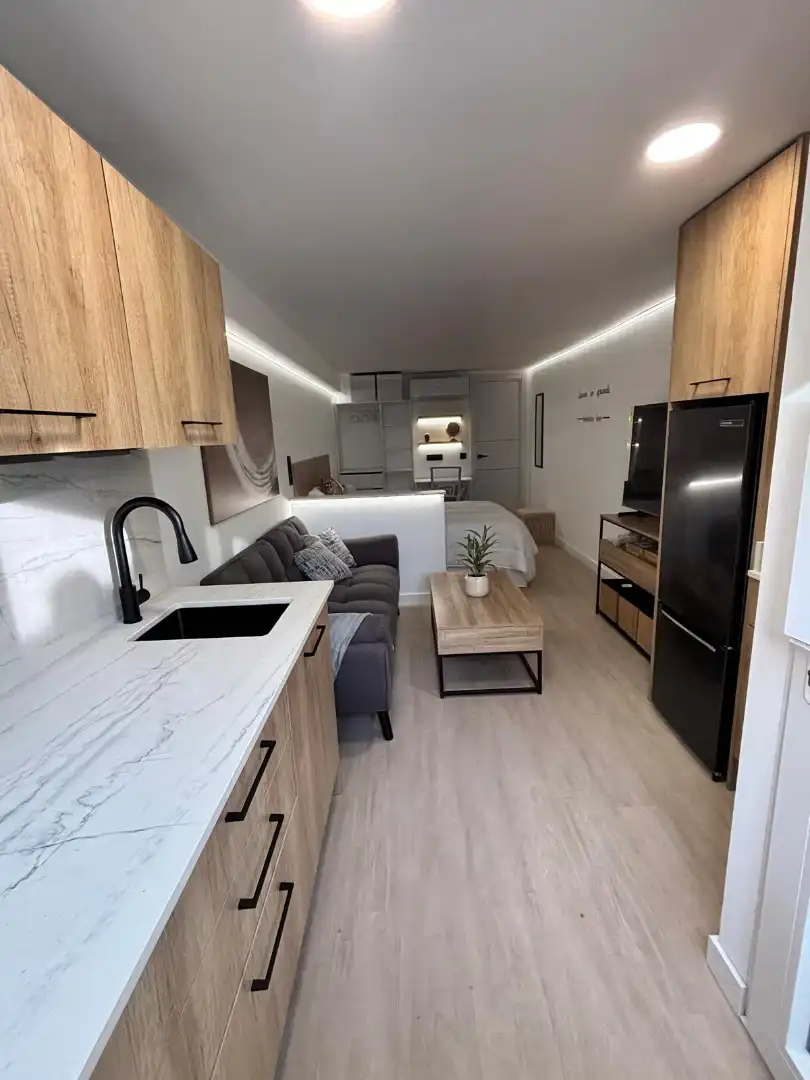 Living room of Flat for rent in Villaviciosa de Odón  with Air Conditioner, Heating and Furnished