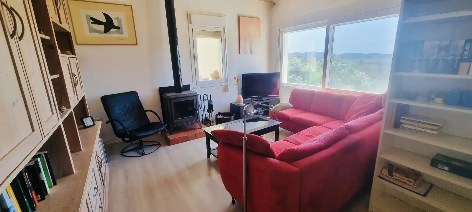 Sala de estar de Casa o chalet en venta en Xaló con Aire acondicionado, Calefacción y Jardín privado