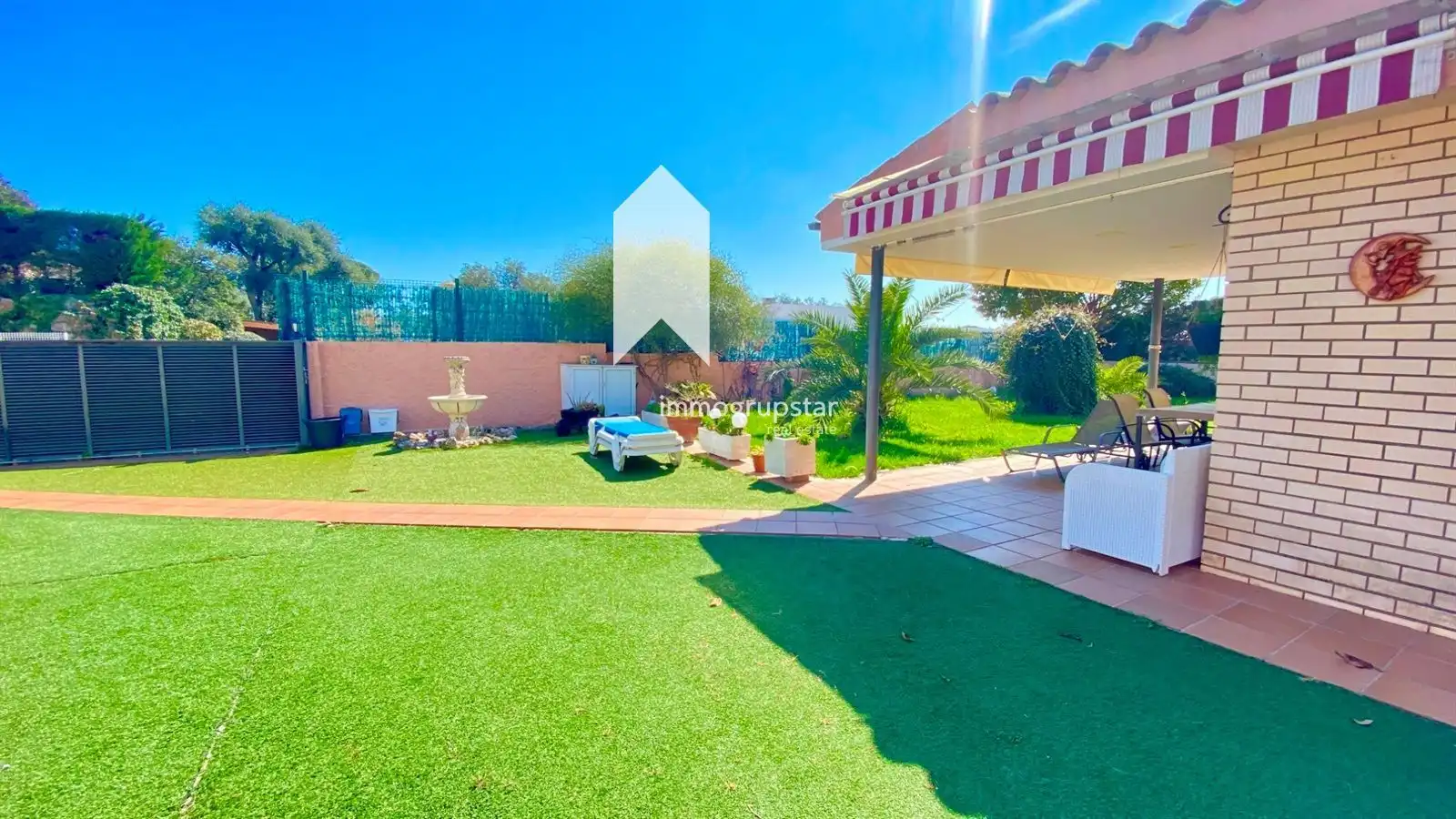Jardí de Casa o xalet en venda en Calonge i Sant Antoni amb Calefacció, Terrassa i Piscina