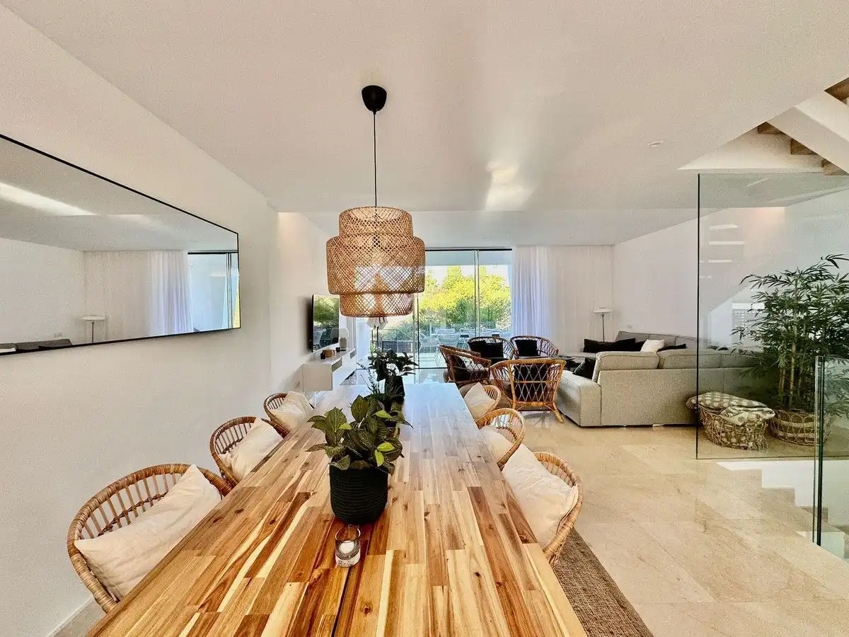 Dining room of Detached homes for rent in Marbella  with Air Conditioner, Heating and Terrace