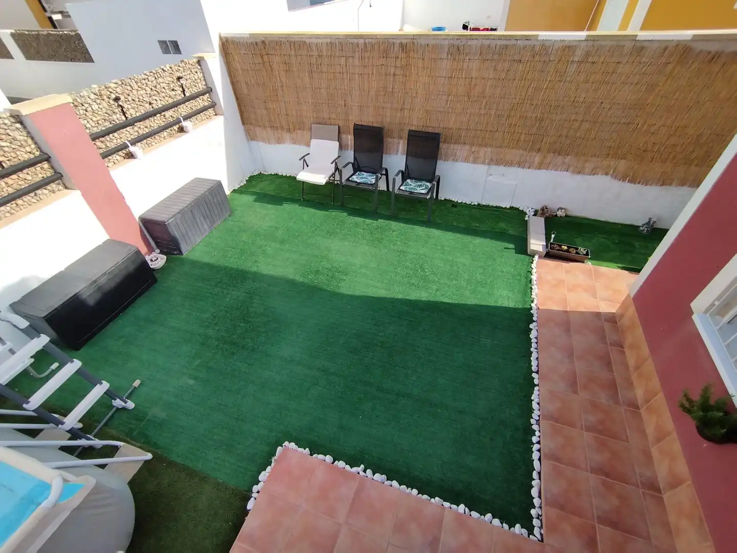 Terrasse von Haus oder Chalet zur Miete in Campo de Murcia