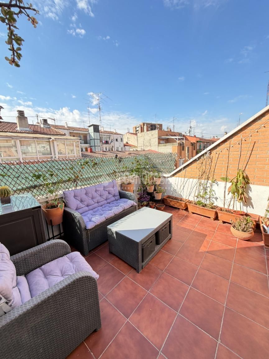 Terrace of Attic for sale in  Madrid Capital  with Heating and Terrace