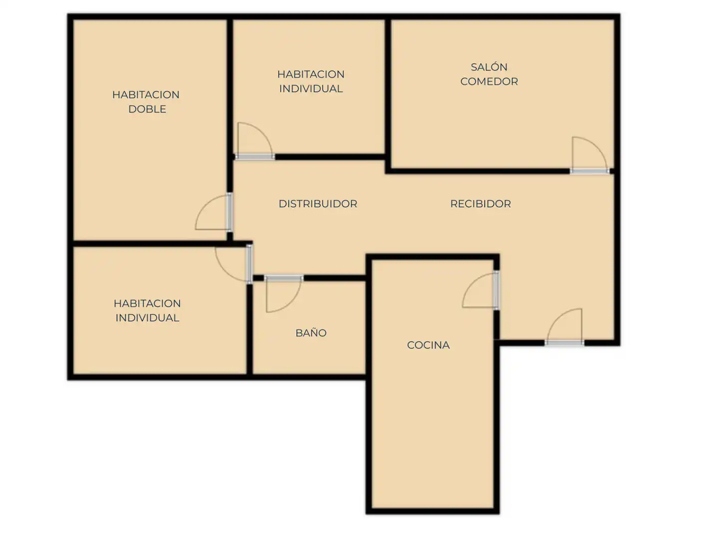 Piso en venta en Badalona con Aire acondicionado, Calefacción y Alarma