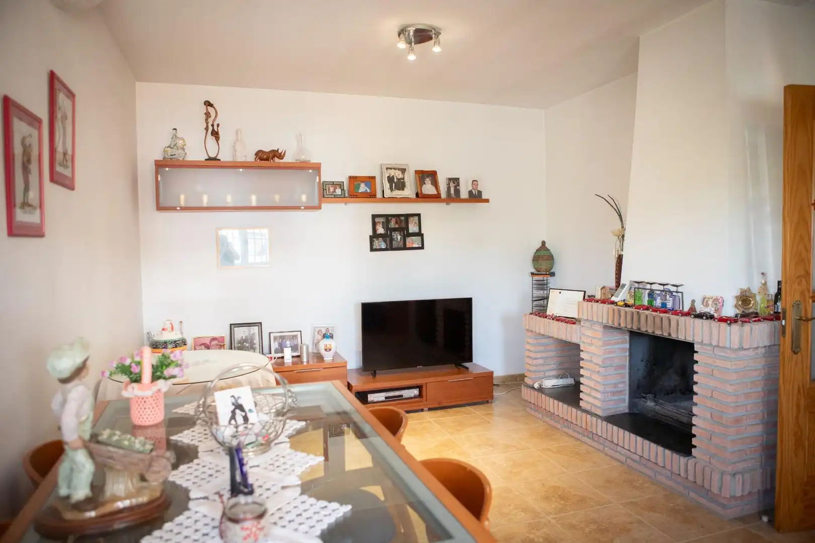 Sala de estar de Casa o chalet en venta en Villanueva del Rosario con Aire acondicionado, Calefacción y Jardín privado