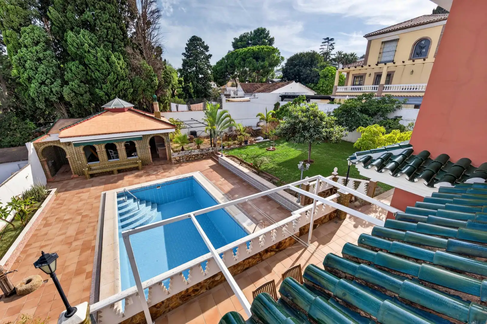 Piscina de Casa o xalet en venda en Churriana