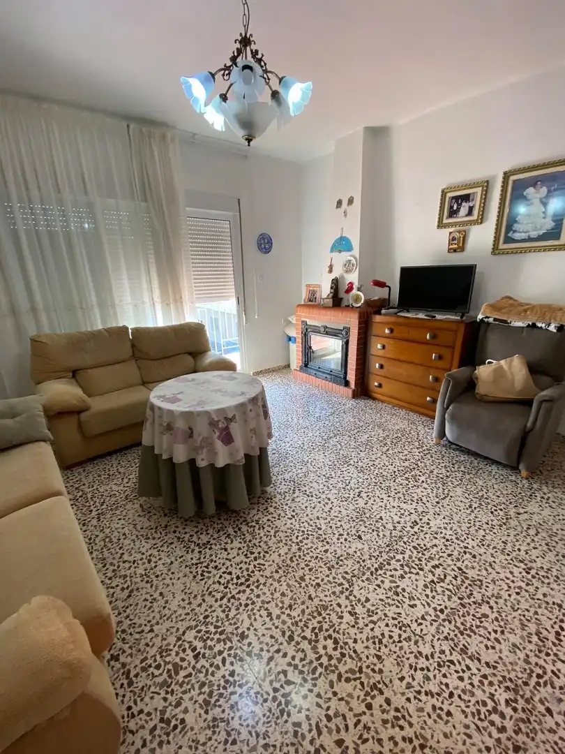 Sala de estar de Piso en venta en El Ejido con Aire acondicionado y Trastero