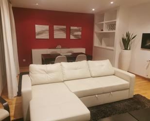 Sala d'estar de Apartament de lloguer en Santiago de Compostela  amb Calefacció, Moblat i Forn