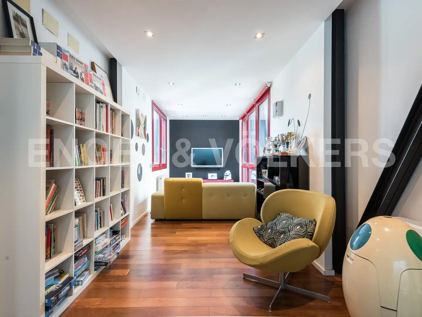 Sala de estar de Casa o chalet en venta en Barcelona con Aire acondicionado, Calefacción y Jardín privado