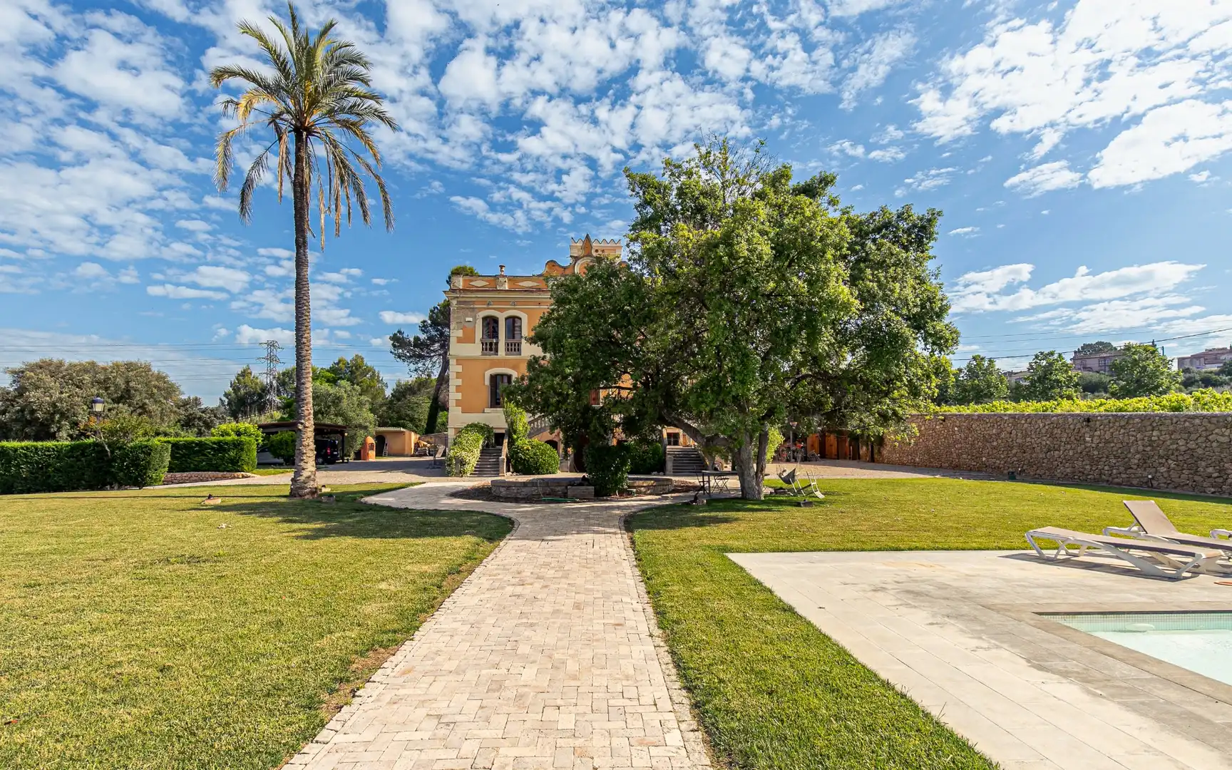 Vista exterior de Casa o chalet en venta en Gelida con Calefacción, Jardín privado y Trastero