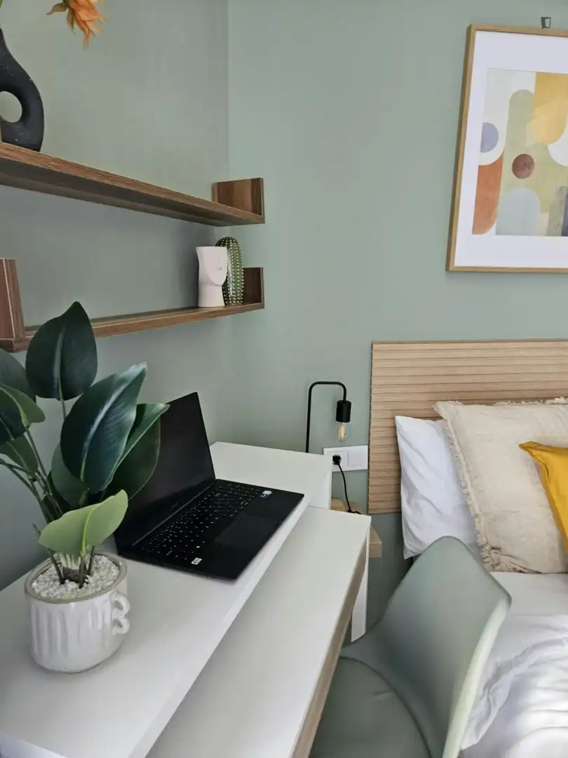 Habitación de Apartamento para compartir en Barcelona con Calefacción, Amueblado y Horno
