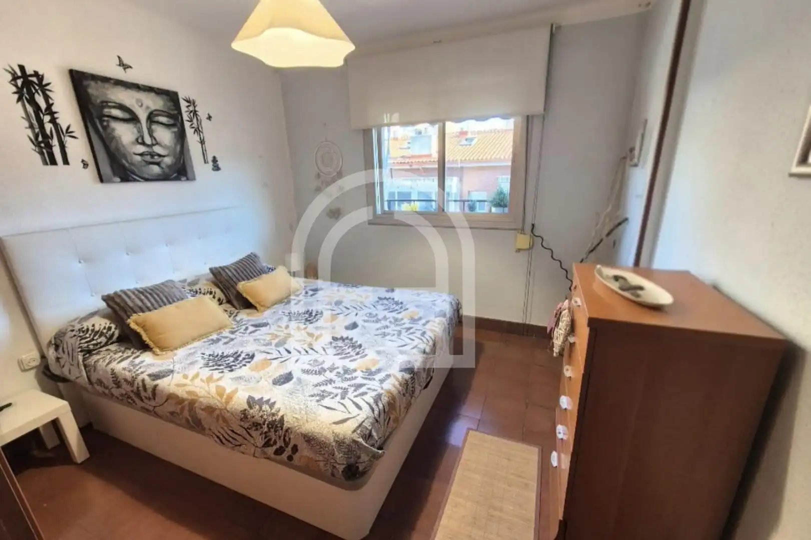 Bedroom of Flat for sale in Cornellà de Llobregat  with Air Conditioner and Balcony