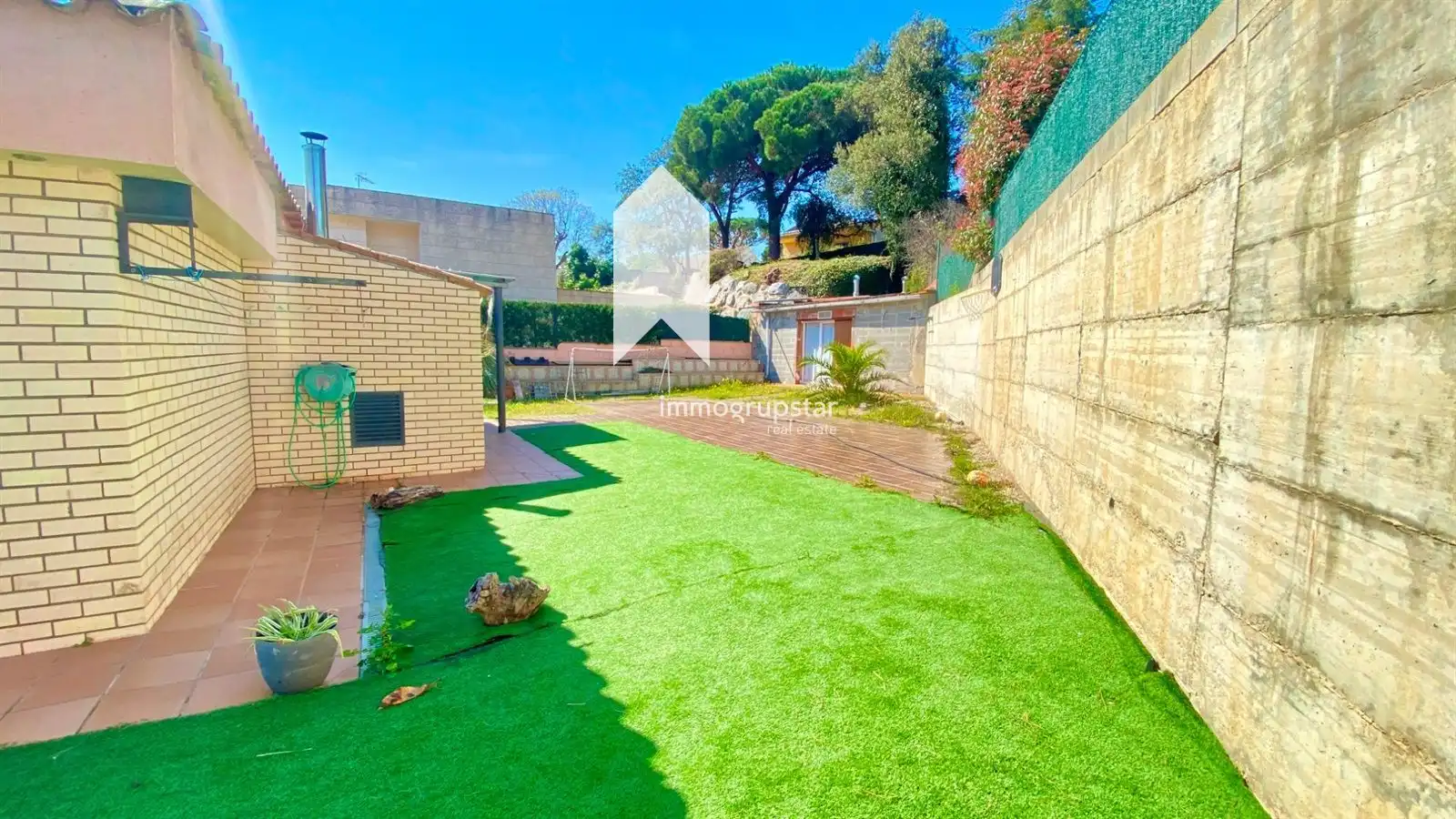 Jardí de Casa o xalet en venda en Calonge i Sant Antoni amb Calefacció, Terrassa i Piscina