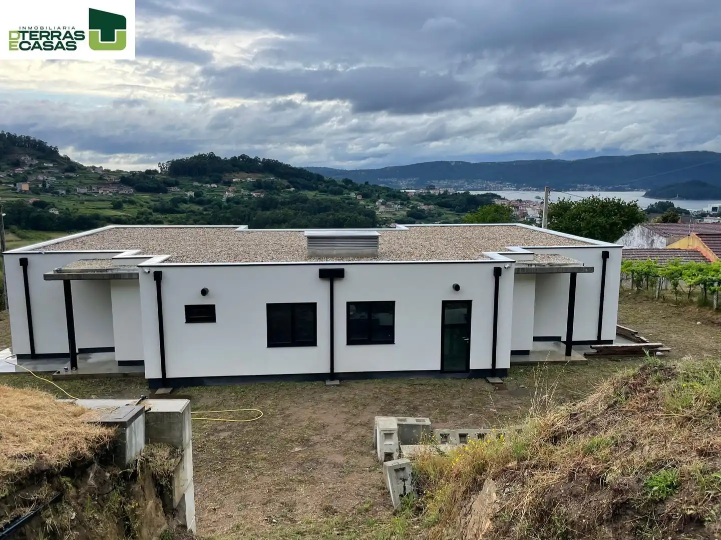 Exterior view of Houses for sale in Marín  with Private garden and Terrace