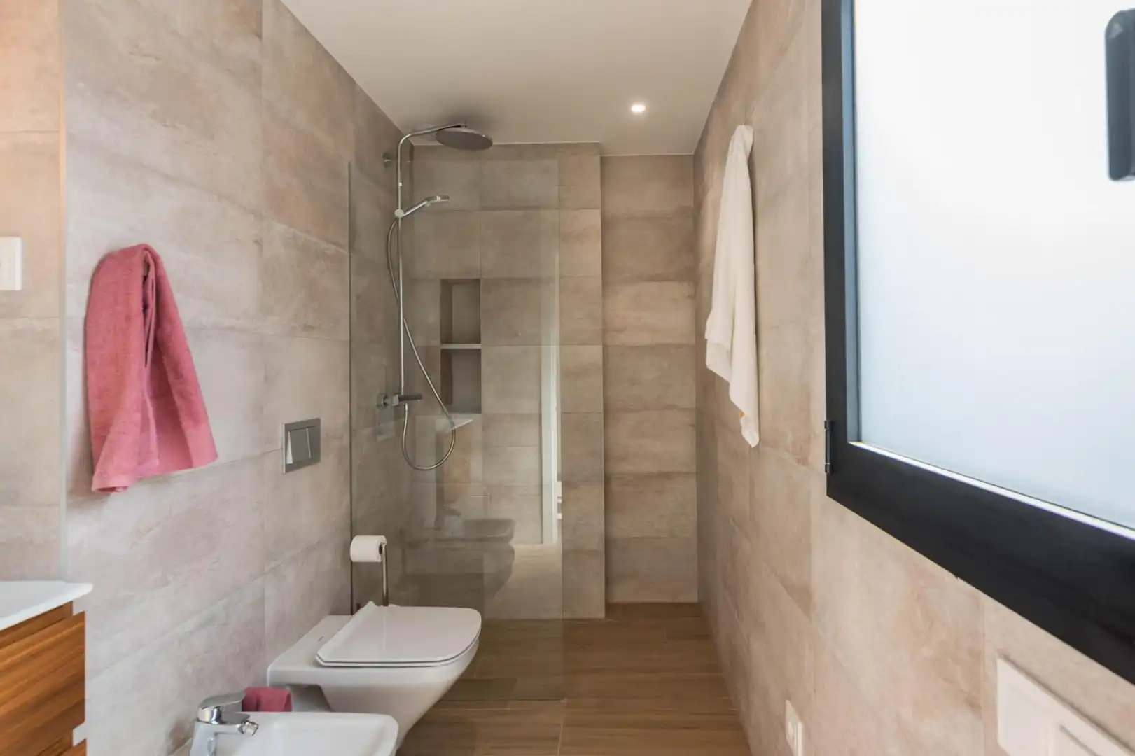 Badezimmer von Maisonette zum Verkauf in Murcia mit Klimaanlage und Terrasse