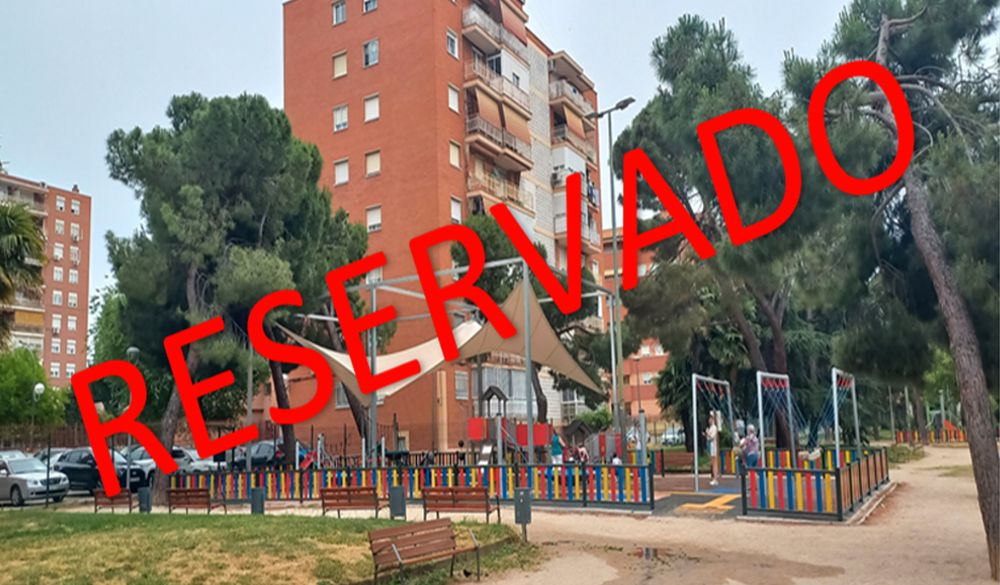 Parking of Flat for sale in Móstoles  with Heating, Terrace and Oven